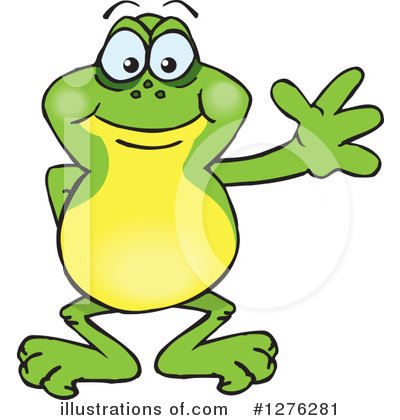 Royalty-Free (RF) Frog Clipart Illustration by Dennis Holmes Designs - Stock Sample #1276281