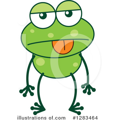 Royalty-Free (RF) Frog Clipart Illustration by Zooco - Stock Sample #1283464