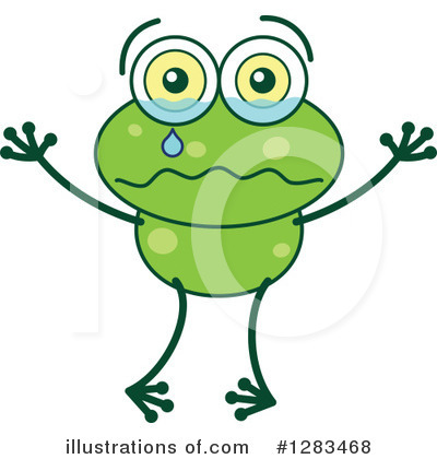 Royalty-Free (RF) Frog Clipart Illustration by Zooco - Stock Sample #1283468