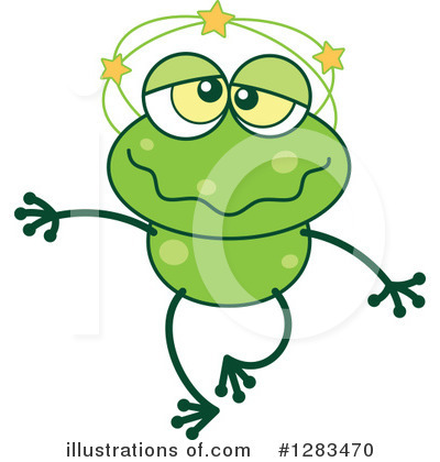Royalty-Free (RF) Frog Clipart Illustration by Zooco - Stock Sample #1283470