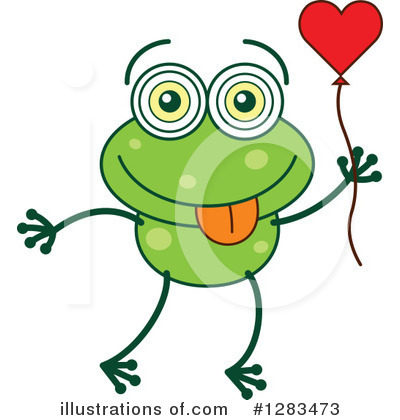 Royalty-Free (RF) Frog Clipart Illustration by Zooco - Stock Sample #1283473