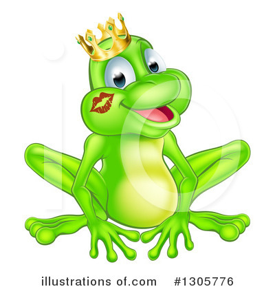 Frog Prince Clipart #1305776 by AtStockIllustration