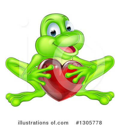 Royalty-Free (RF) Frog Clipart Illustration by AtStockIllustration - Stock Sample #1305778