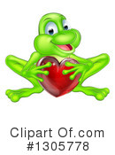 Frog Clipart #1305778 by AtStockIllustration