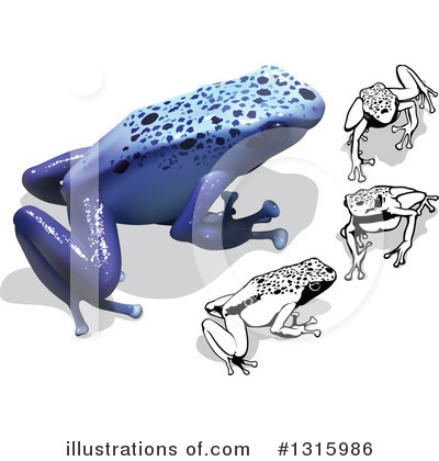Royalty-Free (RF) Frog Clipart Illustration by dero - Stock Sample #1315986