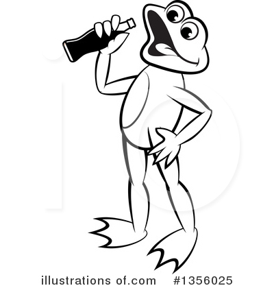 Royalty-Free (RF) Frog Clipart Illustration by Lal Perera - Stock Sample #1356025