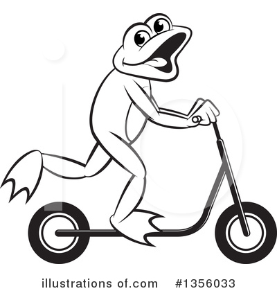 Scooter Clipart #1356033 by Lal Perera