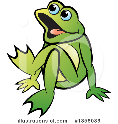 Royalty-Free (RF) Frog Clipart Illustration by Lal Perera - Stock Sample #1356086