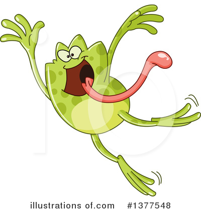 Frog Clipart #1377548 by yayayoyo