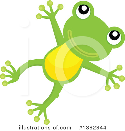 Frog Clipart #1382844 by visekart