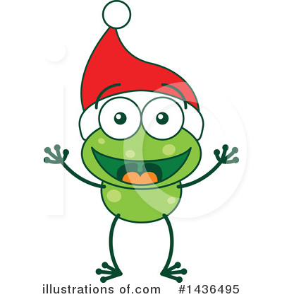 Royalty-Free (RF) Frog Clipart Illustration by Zooco - Stock Sample #1436495