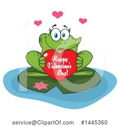 Royalty-Free (RF) Frog Clipart Illustration by Hit Toon - Stock Sample #1445360