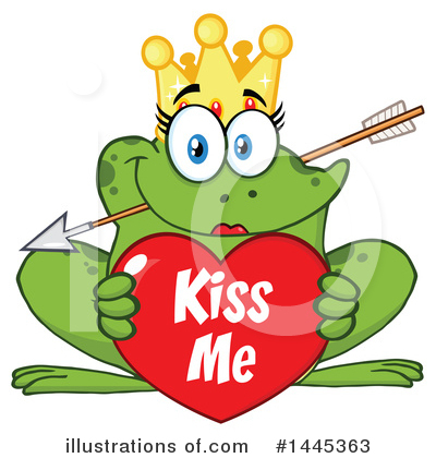 Royalty-Free (RF) Frog Clipart Illustration by Hit Toon - Stock Sample #1445363