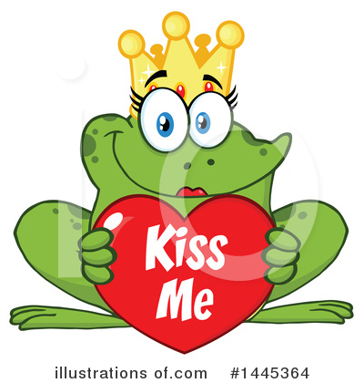 Royalty-Free (RF) Frog Clipart Illustration by Hit Toon - Stock Sample #1445364