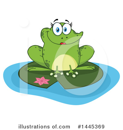 Royalty-Free (RF) Frog Clipart Illustration by Hit Toon - Stock Sample #1445369