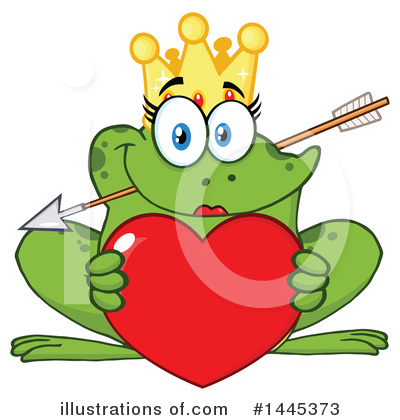 Royalty-Free (RF) Frog Clipart Illustration by Hit Toon - Stock Sample #1445373