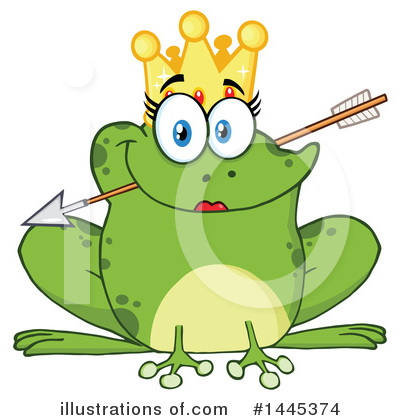 Royalty-Free (RF) Frog Clipart Illustration by Hit Toon - Stock Sample #1445374
