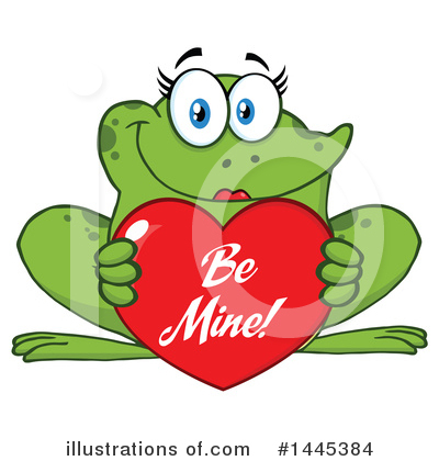 Royalty-Free (RF) Frog Clipart Illustration by Hit Toon - Stock Sample #1445384
