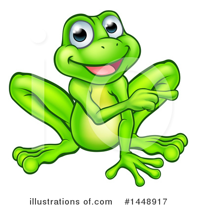 Frog Clipart #1448917 by AtStockIllustration