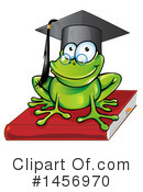 Frog Clipart #1456970 by Domenico Condello