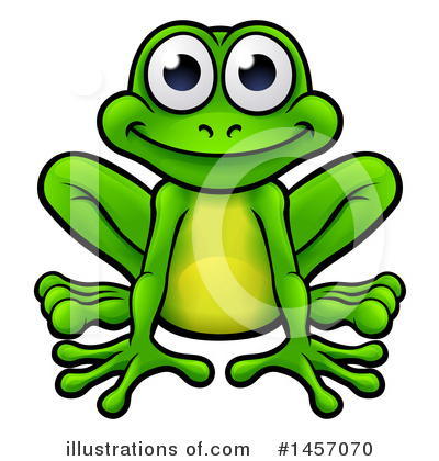 Frog Clipart #1457070 by AtStockIllustration