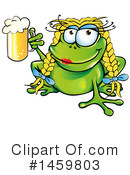 Frog Clipart #1459803 by Domenico Condello