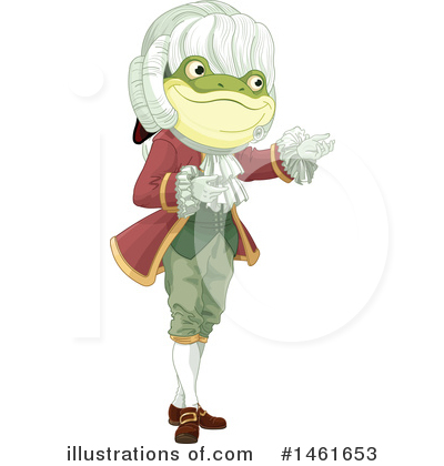 Royalty-Free (RF) Frog Clipart Illustration by Pushkin - Stock Sample #1461653