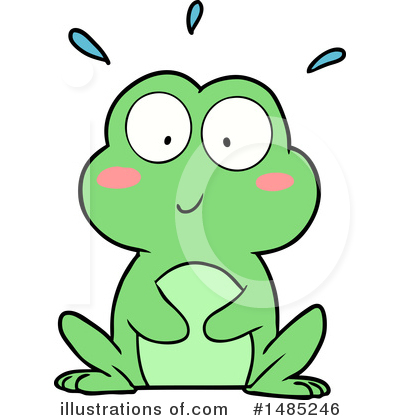 Royalty-Free (RF) Frog Clipart Illustration by lineartestpilot - Stock Sample #1485246
