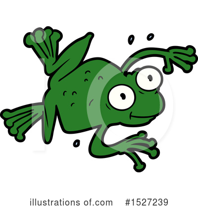 Royalty-Free (RF) Frog Clipart Illustration by lineartestpilot - Stock Sample #1527239