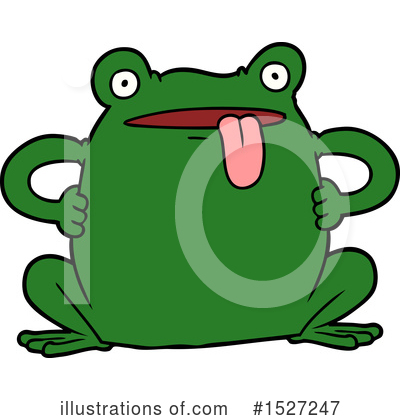 Royalty-Free (RF) Frog Clipart Illustration by lineartestpilot - Stock Sample #1527247