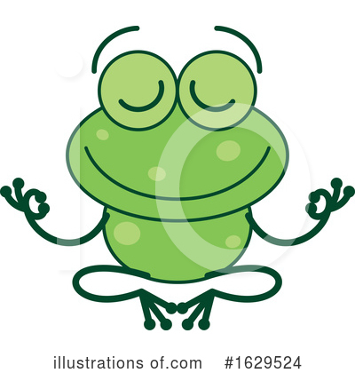 Royalty-Free (RF) Frog Clipart Illustration by Zooco - Stock Sample #1629524