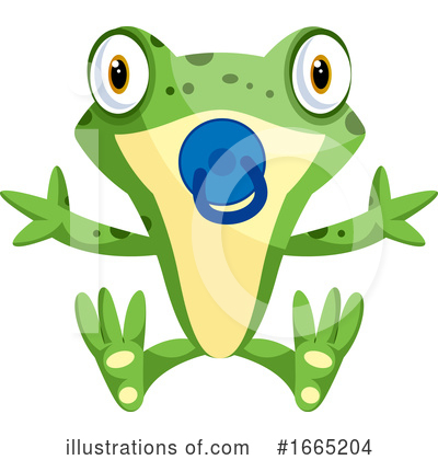 Royalty-Free (RF) Frog Clipart Illustration by Morphart Creations - Stock Sample #1665204