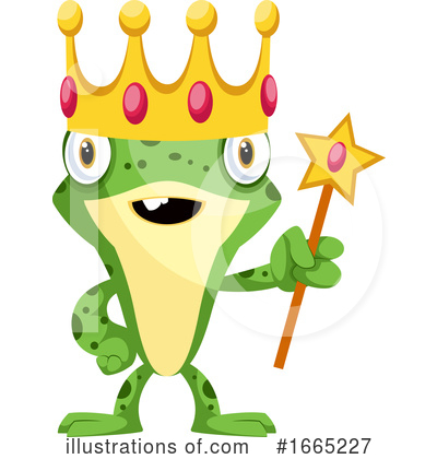 Frog Prince Clipart #1665227 by Morphart Creations