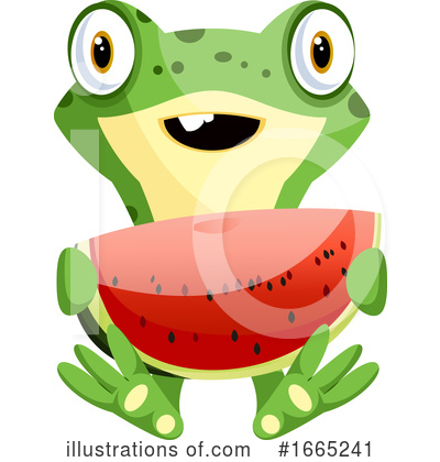 Watermelon Clipart #1665241 by Morphart Creations