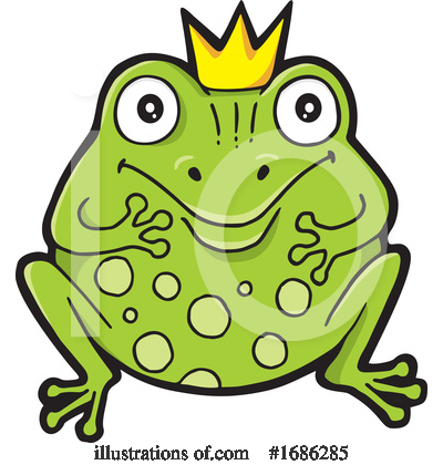 Frog Prince Clipart #1686285 by Any Vector