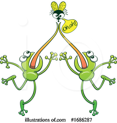 Royalty-Free (RF) Frog Clipart Illustration by Zooco - Stock Sample #1686287