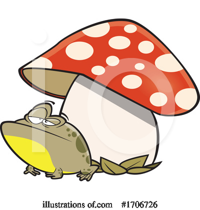 Mushrooms Clipart #1706726 by toonaday