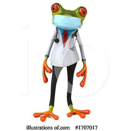 Doctor Frog Clipart #1707017 by Julos