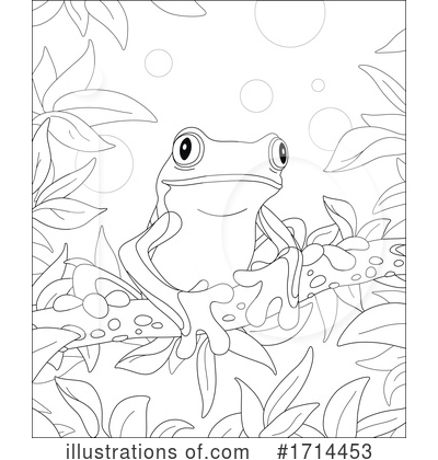 Royalty-Free (RF) Frog Clipart Illustration by Alex Bannykh - Stock Sample #1714453