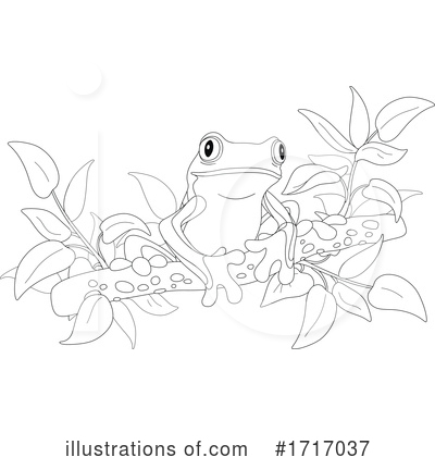 Royalty-Free (RF) Frog Clipart Illustration by Alex Bannykh - Stock Sample #1717037