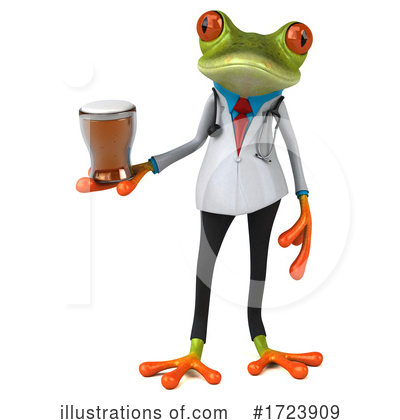 Doctor Frog Clipart #1723909 by Julos