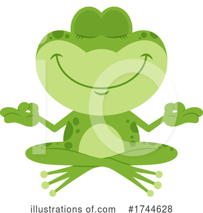 Frogs Clipart #1744628 by Hit Toon