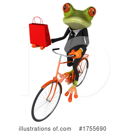 Royalty-Free (RF) Frog Clipart Illustration by Julos - Stock Sample #1755690