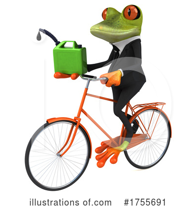Royalty-Free (RF) Frog Clipart Illustration by Julos - Stock Sample #1755691