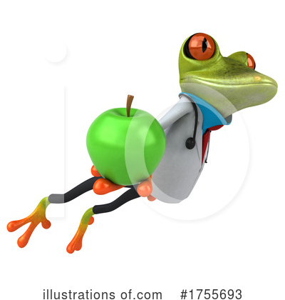 Royalty-Free (RF) Frog Clipart Illustration by Julos - Stock Sample #1755693
