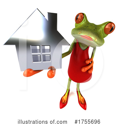 Royalty-Free (RF) Frog Clipart Illustration by Julos - Stock Sample #1755696