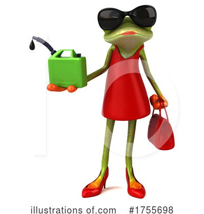 Royalty-Free (RF) Frog Clipart Illustration by Julos - Stock Sample #1755698