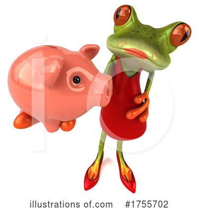 Royalty-Free (RF) Frog Clipart Illustration by Julos - Stock Sample #1755702