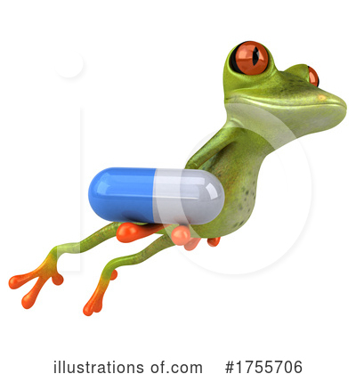 Royalty-Free (RF) Frog Clipart Illustration by Julos - Stock Sample #1755706