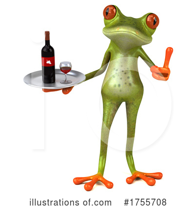 Royalty-Free (RF) Frog Clipart Illustration by Julos - Stock Sample #1755708
